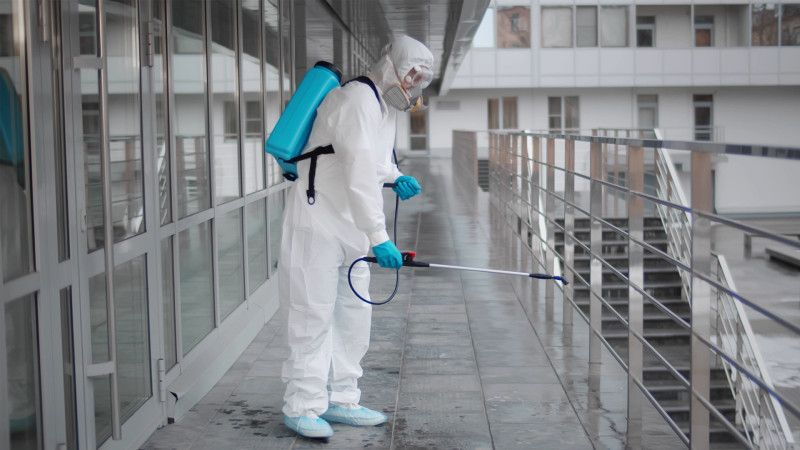 Certified disinfection and sanitization cleaning services in Atlanta West for safe commercial environments.